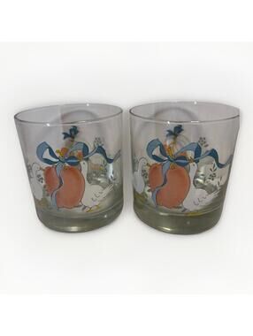 Vintage International China Marmalade Goose Tumbler  2 Replacement glasses